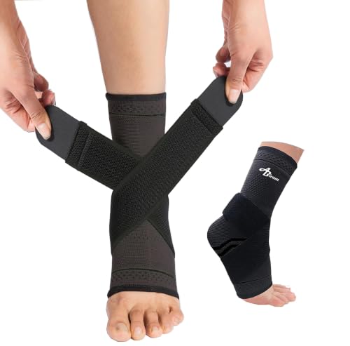 ABIRAM Breathable Ankle Brace Compression Sleeve...
