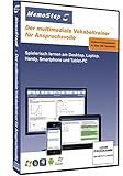  MemoStep6 - Der multimediale Vokabeltrainer für Anspruchsvolle, 1 CD-ROMMobil lernen an Laptop, Netbook, PDA & Handy. Für Windows 2000 SP4, XP SP1, Vista. 7 Wörterbücher in 1 Produkt