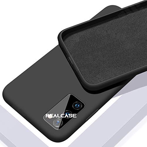 REALCASE Samsung Note 20 Back Cover Case | Full Protective Case Liquid Silicone Shock Proof | Back Cover Case for Samsung Galaxy Note 20 (Black) (B08T7J6CZL) Amazon Price History, Amazon Price Tracker