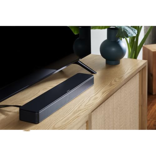 Bose TV Speaker All-in-One Soundbar with Bluetooth and HDMI-ARC Bundle | Model 838309-1100, Dialogue Mode, Bass Boost, Compact w/ Remote, Optical Cable & Deco Essentials 26 Month Extended Protection - image 8