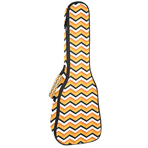 Housse ukulélé ténor sac à dos rembourré étanche motif triangle
