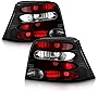ACANII - For Black 99-06 VW Golf Mk4 R32 Euro Tail Lights Brake Lamps Left+Right 1999 2000 2001 2002 2003 2004 2005 2006