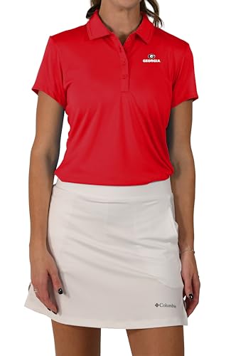 Columbia Golf Women's Univ of Georgia Birdie Polo2