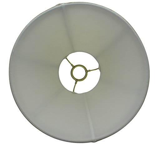 Upgradelights Natural Linen Eggshell 12 Inch Uno Lamp Shade Downbridge (8X12X8.5) #TOP2