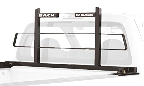 BACKRACK |15024 | Truck Bed Short Headache Rack | Compatible with '08-'19 Chevy/GMC Silverado/Sierra | '07-'20 Ford F-150 | '16-'20 Nissan Titan, Black #1