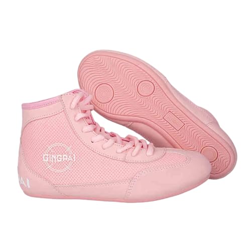 ForceRoute - ForceRoute Boxing Boots For Men,Boxing Shoes,Boxing Shoes Men,Boxing Shoes Men's Wrestling Shoes,High Top Training Wrestling Shoes,High Top Breathable,Anti Slip,For Men,Women,Children,Kids Teenage