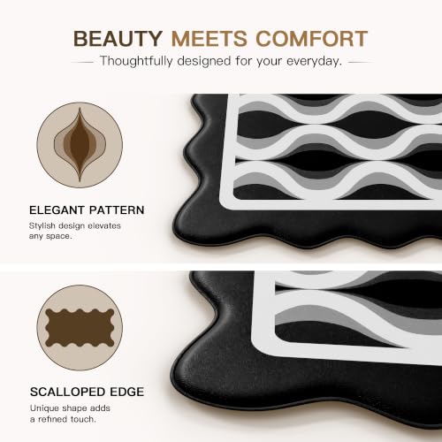 2-Pc Arenarug Scalloped Anti Fatigue Kitchen Mats (Various) - image 2