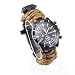 Orologi Da Polso,Orologio Alla Moda Multifunzionale Alla Moda Orologio Sportivo Bussola Sopravvivenza Termometro Fischio Orologio   , Marrone