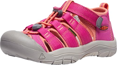 KEEN NEWPORT H2, Sandalias para Unisex niños, VERY BERRY/FUSION CORAL, 27/28 EU