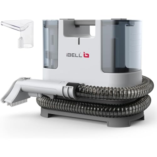 Image of IBELL POWERHOUSE Spot Cleaner Machine,Multi-Purpose Portable Carpet /Sofa Cleaner with 12 kPa Suction, 1.8L Dual Tanks, Brush Head