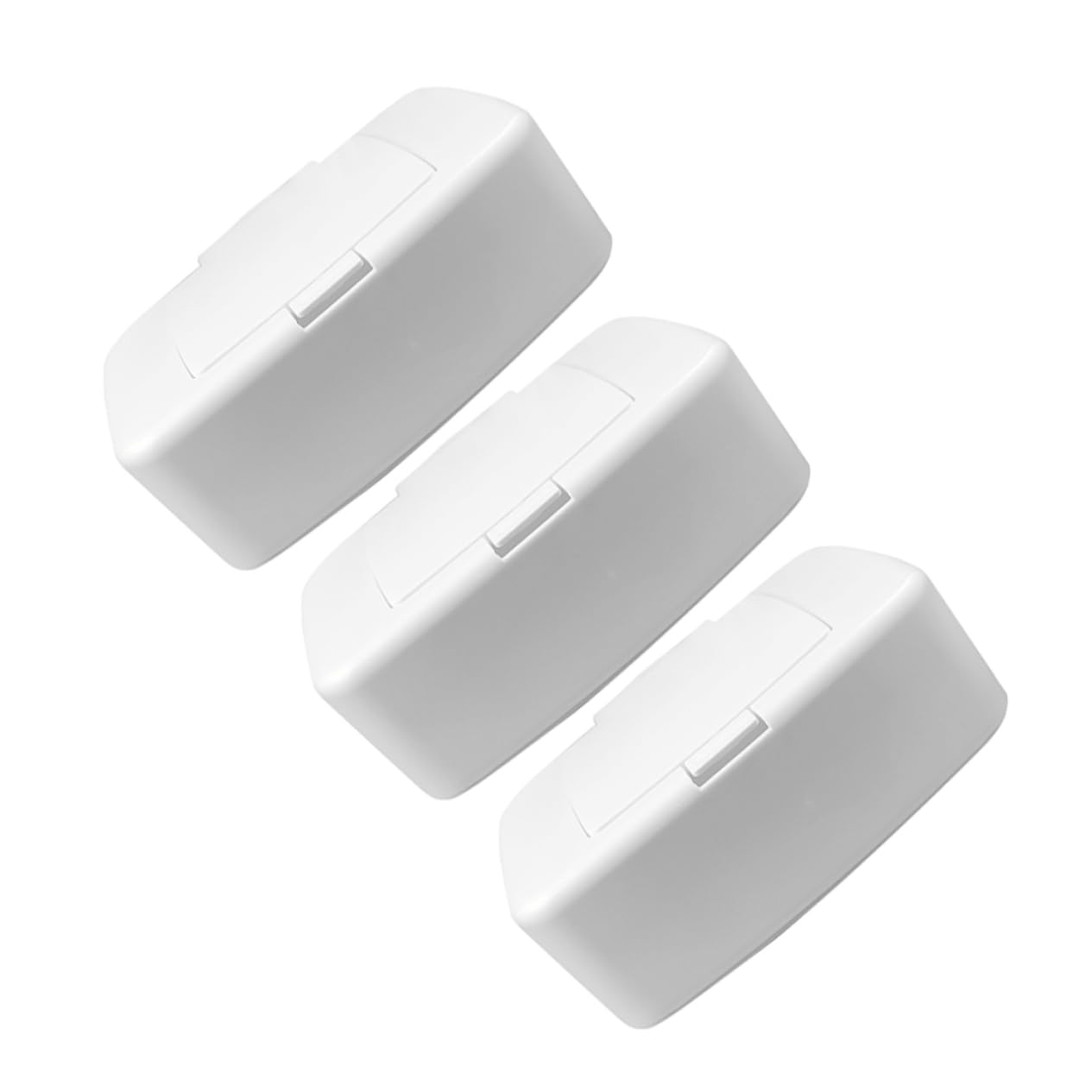 SOLUSTRE 3Pcs Diaper Wipes Dispenser Modern Tissue Box Holder for Organized Storage Sleek Napkin Storage Cases Keeps Wipes Moist and Accessible for Home and Nursery