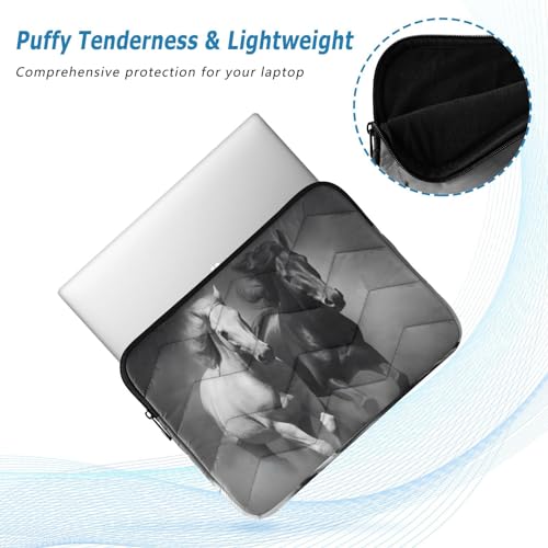 Funda para portátil Running Horse gris 13-14 pulgadas miniatura 5