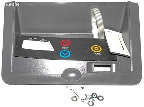 Raypak Control Bezel with Switch Decal 009491F
