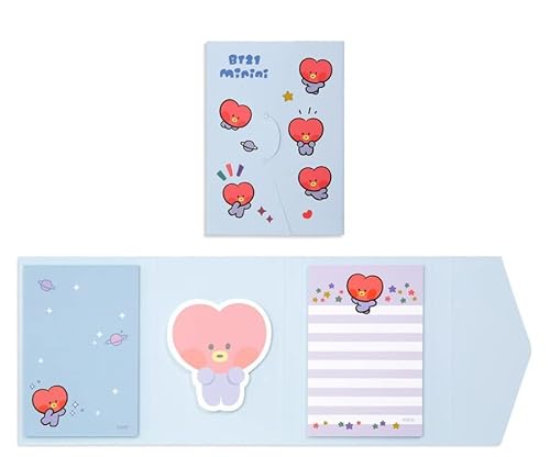 BT21 minini Sticky Memo【BT21公式グッズ】【3種60枚入り】ふせん メモ 付箋 グッズ 文房具 メモ カラフル付箋 公式 グッズ 韓国 モ 文房具 便利 学校 ポストイット 事務 ノート インデックス 韓流グッズ K-POP 防弾