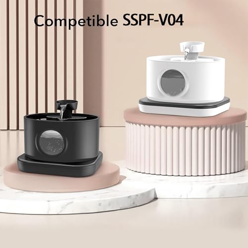 Fuente automática de agua para mascotas y filtros para gatos miniatura 2