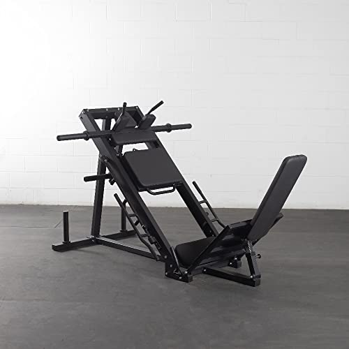 Titan Fitness Plate-Loaded Linear Leg Press And Hack Squat Machine, Rated 875 Lb Sled Carriage, Lower Body Specialty Machine #TOP2