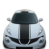 Decal Sticker Graphic Front to Back Stripe Kit Compatible with Nissan Juke 2010 2011 2013 2014 2016