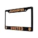 EliteAuto3K License Plate Frame Cover for Manchester United Fans – Black – 12.25” x 6.25” - Ideal Gift for Sports Fans & Supporters – Slim Design