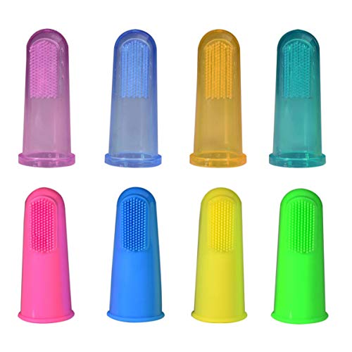 CXP Good Goods Dog Toothbrushes for Small to Large Dogs Cats (Regular Size+Small Size)