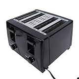 Depisuta Toaster für 4 Scheiben, 1300 W, Hohe Leistung, 6 Bräunungseinstellungen,...