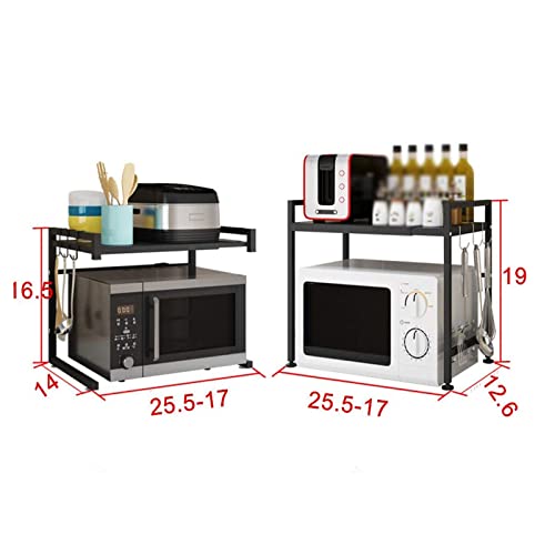 Rangement micro-ondes extensible pour libérer l'espace encombré de votre comptoir - 4