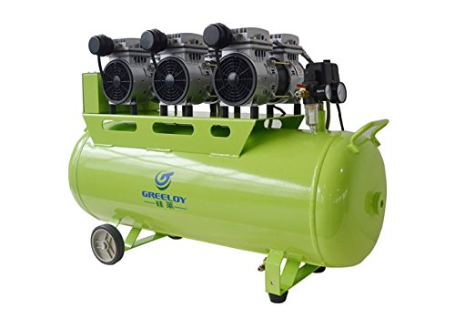 Compresor de Aire 90L Altamente silencioso 1800W 1400rpm para Silla Dental