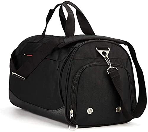 Gym-Bag-with-Shoes-CompartmentSports-Bag-with-Waterproof-Pocket-for-Wet-TowelsTravel-Duffel-Bag-for-Men-and-Women