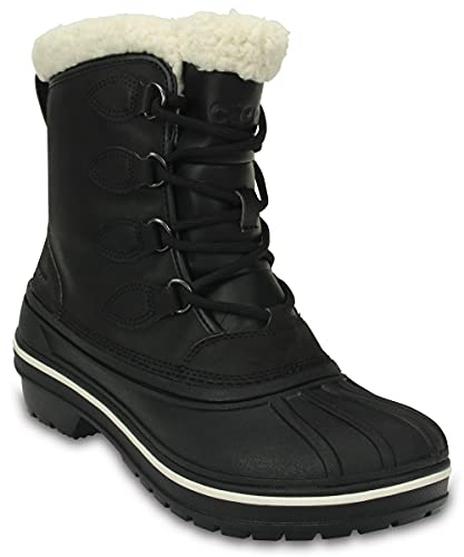Crocs Women's All Cast II Snow Boots | Winter Boots, Black, 4 Women