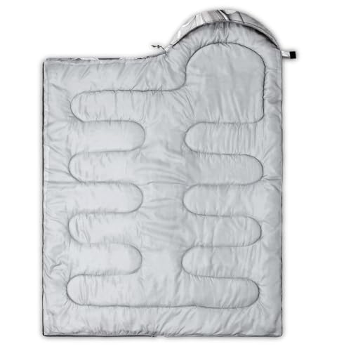 Image of QOOMO Ball Flower Camping Sleeping Bags,3 Season Warm & Cool Weather,Lightweight,Waterproof Sleeping Bags for Adults & Kids,Traveling,and Outdoors,Camping Gear Equipment