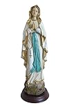 marienstatue weint blut Material: Polyresin N / A Wunderbare Heiligenfigur Maria 30 cm Betende Hände Marienstatue Statue Muttergottes