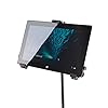 K&M - Konig & Meyer 19790.516.55 - Universal Tablet iPad Holder for Mic Stand - Switch Landscape to Portrait - Professional Grade for all Musicians - Studio or Remote Home Use - German Made - Black #2