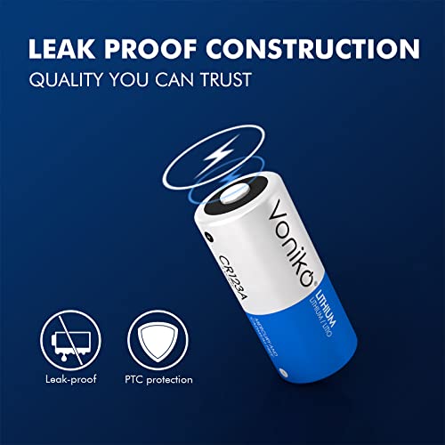 Voniko CR123A Lithium Batteries thumb #1
