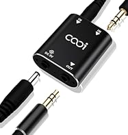 【2 Channel Stereo Audio Mixer】This 3.5mm interface audio mixer combines the stereo sound from two channels into one channel output. Featuring the classic 97220 chip and a capacitor-free output design, it provides exceptional bass performance and powe...