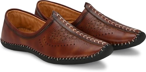 Vellinto MONAR Cool Rajasthani Jutis/Mojaris/Nagra for Ethnic Use