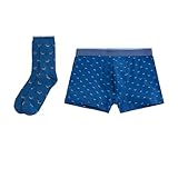 perros boxer cachorros cafes TALLA: L COLOR: Multicolor YSABEL MORA Pack Bóxer y Calcetín Estampado Perro Salchicha Comodidad y Estilo Algodón Natural Originalidad y Personalidad