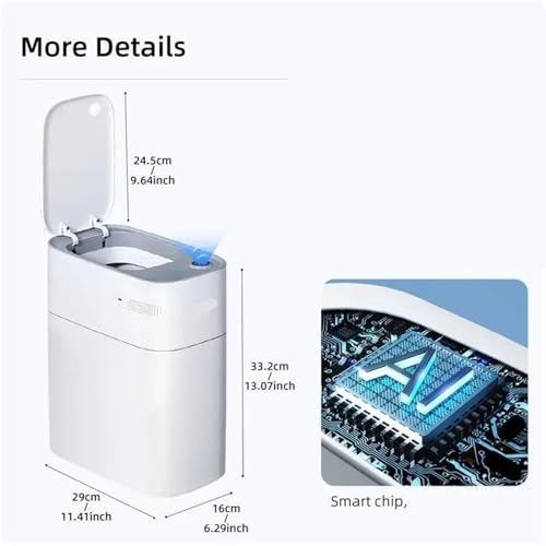 Evita gérmenes con el sensor automático electrónico inteligente de 15L 5