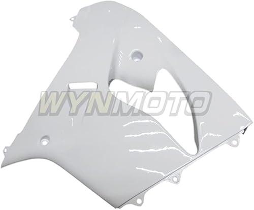 Miniatura 6 de Completo ABS plástico brillante carenados blancos aptos para Kawasaki ZX9R NINJA 2002 2003 ZX-9R 02 03 motocicleta Carrocería Kit Set 02 03 ZX-9R