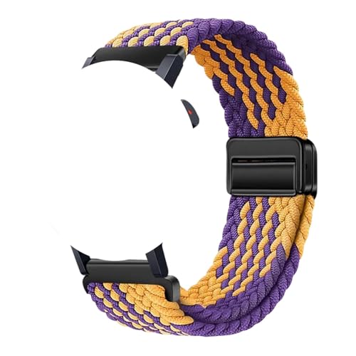 [XGYOMVB] 20mm�i�C�����X�}�[�g�E�H�b�`�o���h�iVivoactive 6/Forerunner165/venu/Active5�Ή��A�ʋC������j(Purple yellow,Approach S50)