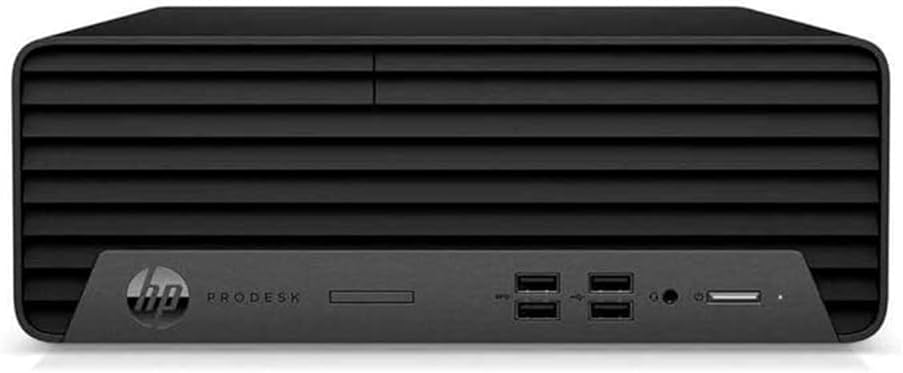 HP ProDesk 400 G7 SFF (16GB, 256GB SSD, i7-10700 2.90GHz) Win11P, Black (Renewed)