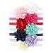My Lello Baby Petal Flower Headbands Mixed Colors 8-Pack Variety