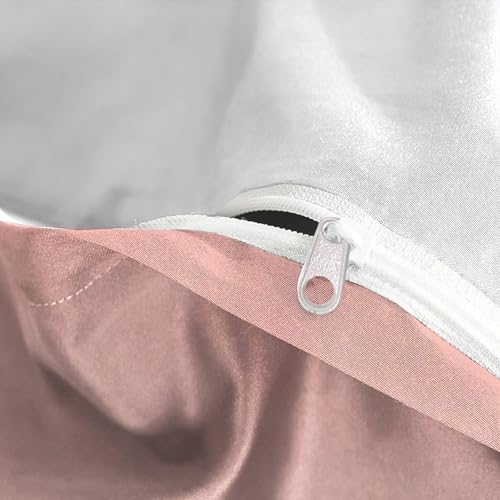 Linge de lit nœud rose en microfibre premium confort absolu 220x240 - 8
