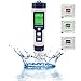 Produktbild OPSLEA 5 in 1 TDS/EC/PH/Salzgehalt/Temperaturmesser Digitaler Wasserqualität Monitor Tester Digitales PH Messgerät für Pools, Trinkwasser, Aquarien