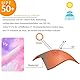 UMELOK Baby Mädchen Badeanzug UPF 50+ Sonnenanzug Schutz Langarm Bademode Für Baby UV-Schutz Pink/Tie Dye 12-18M