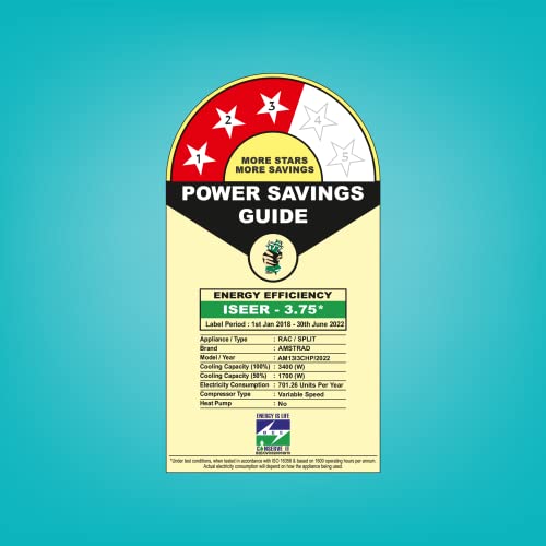 Image of Amstrad 1 Ton 3 Star Inverter Split AC (Copper, AM13I3CHP, White) Platinum Line 2022 Series