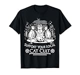 Funny Cat Cult Occult Pastel Goth Graphic Designs