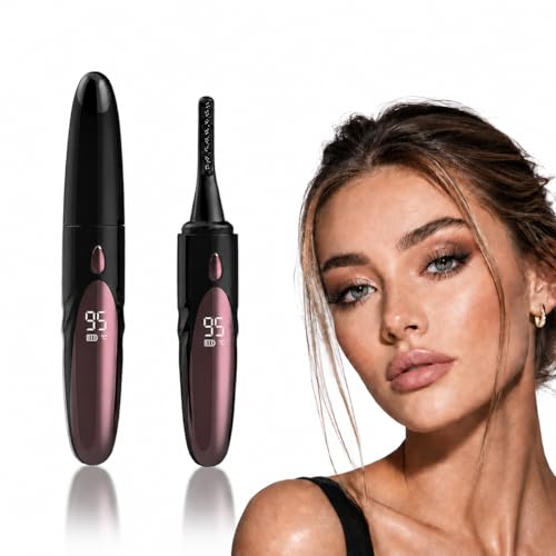 Electric Heated Eyelash Curler USB Rechargeable Black-02