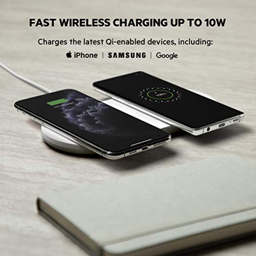 Belkin Dual Wireless Charger, Doppio Pad di