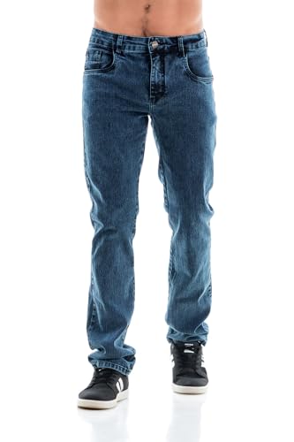 Calça Jeans Masculina Arauto Clássica Uni - 71126 Tamanho:50;Cor:Azul Claro