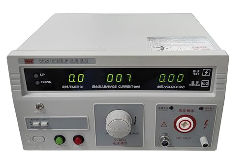 Image of 110V Hi-Pot Tester Withstanding Digital Voltage Tester Withstanding AC /0-5KV 0-20mA