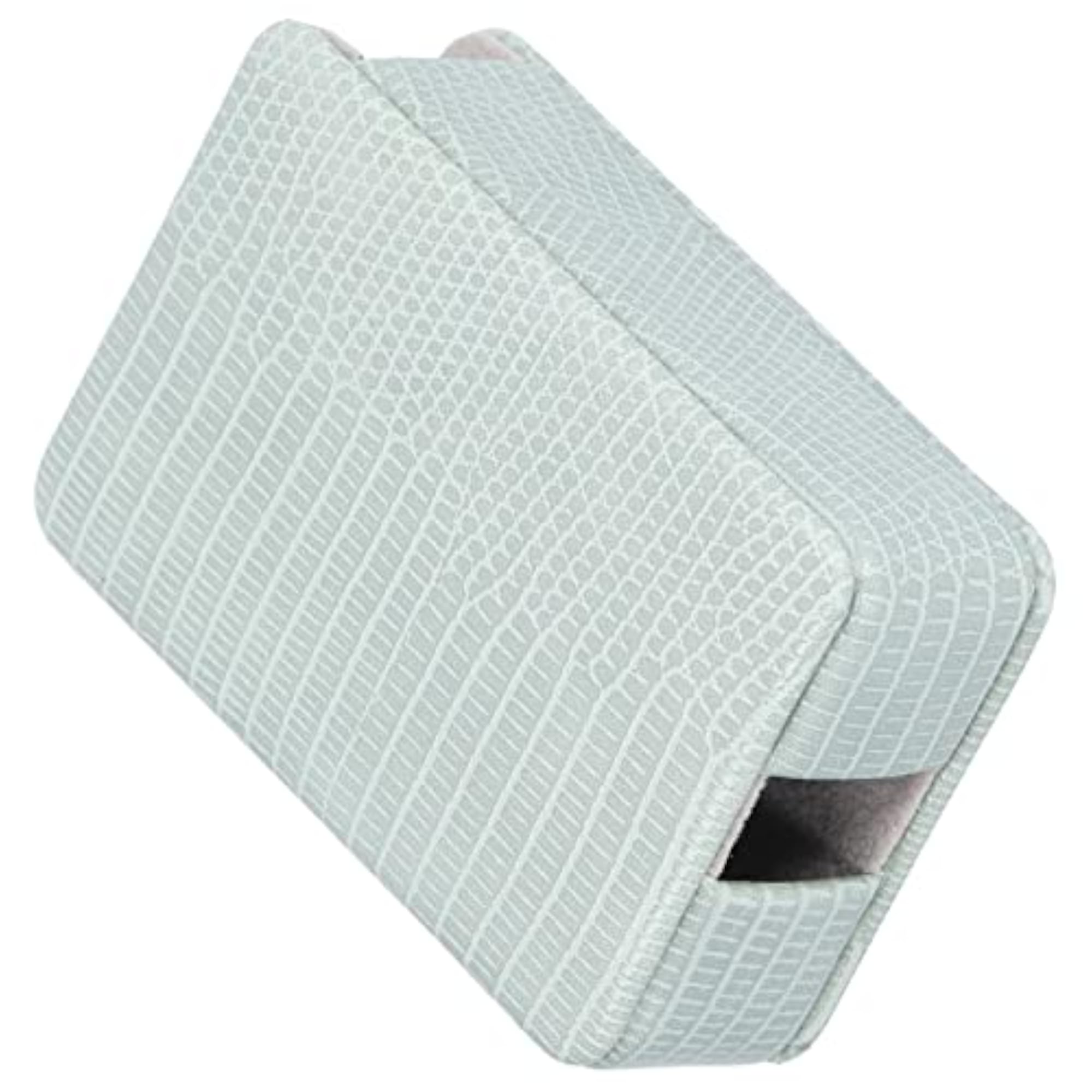 Magnetic PU Cigarette Case for Outdoor Use (Crocodile Green)